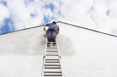 Peinture extérieure à Marigny-le-Cahouët — façades et ravalement